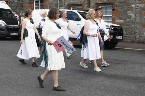 Kirkcudbright Parade August 2025 